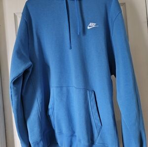 Nike Men's Vibrant Blue Hoodie XL Tall Coupe